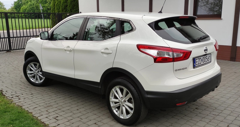 Nissan Qashqai cena 59900 przebieg: 54000, rok produkcji 2017 z Recz małe 326